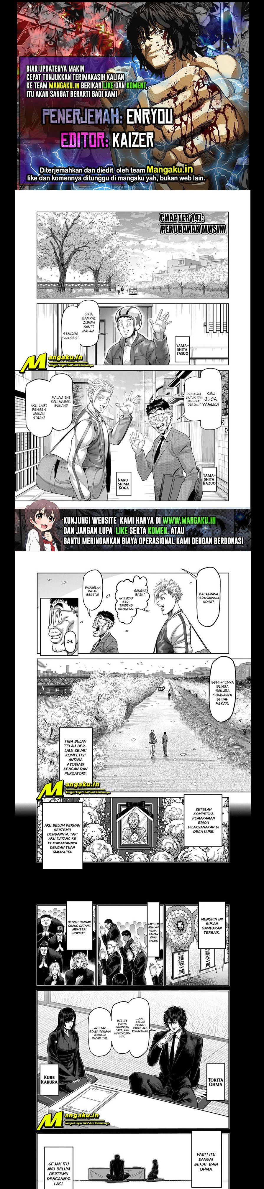 Baca Komik Kengan Omega Chapter 147 Gambar 1