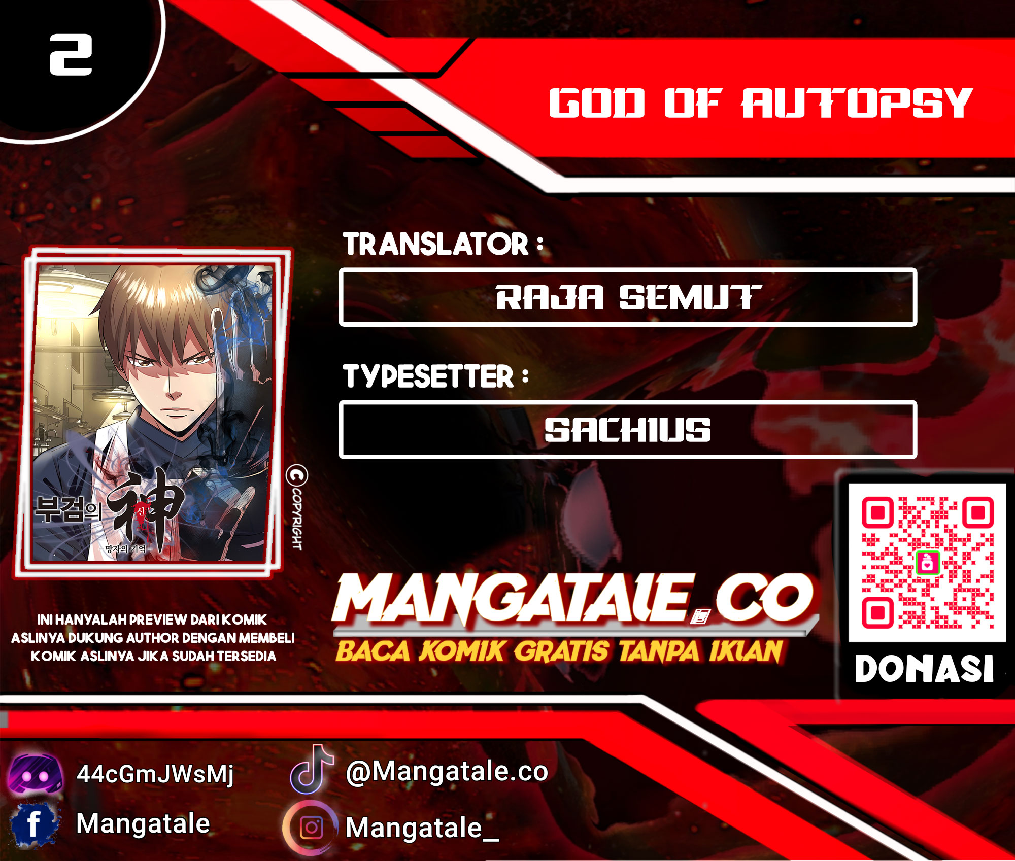 Baca Komik God of Autopsy Chapter 2 Gambar 1