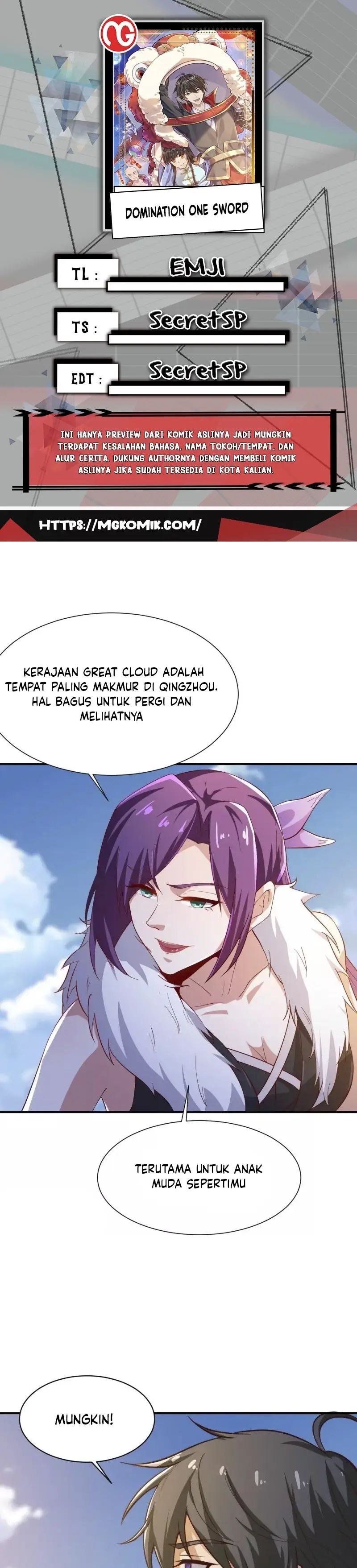 Baca Komik Domination One Sword Chapter 230 Gambar 1