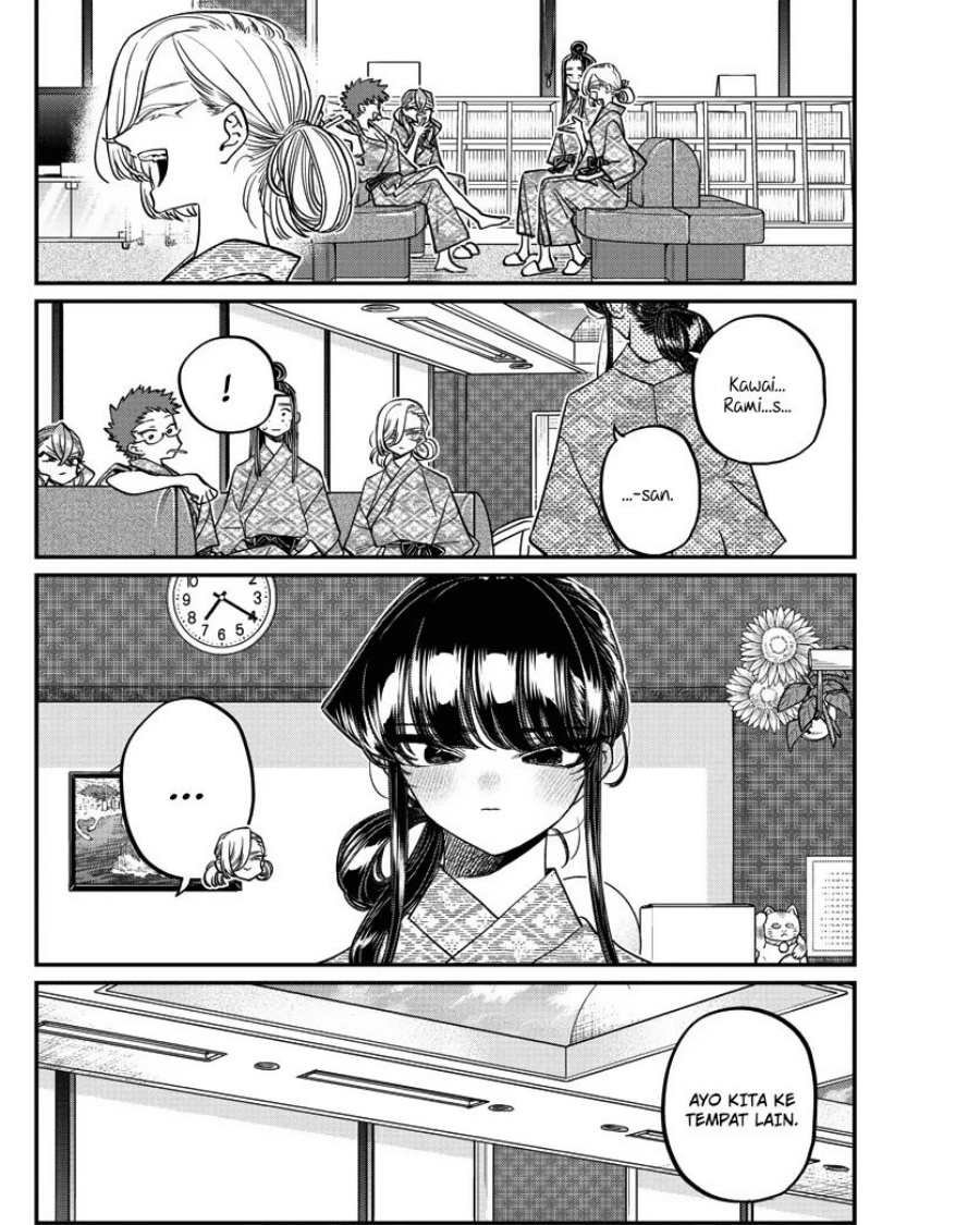 Komi-san wa Komyushou Desu Chapter 383 Gambar 10