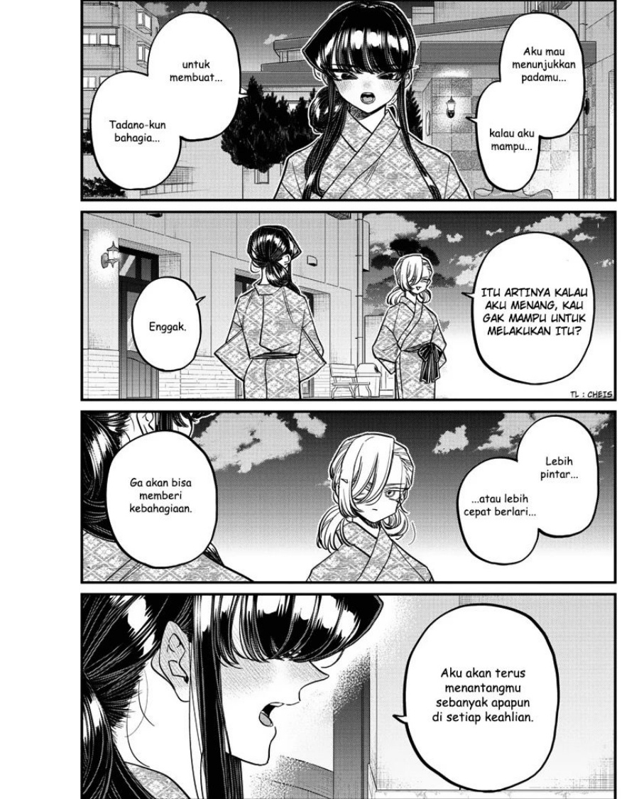 Komi-san wa Komyushou Desu Chapter 383 Gambar 13