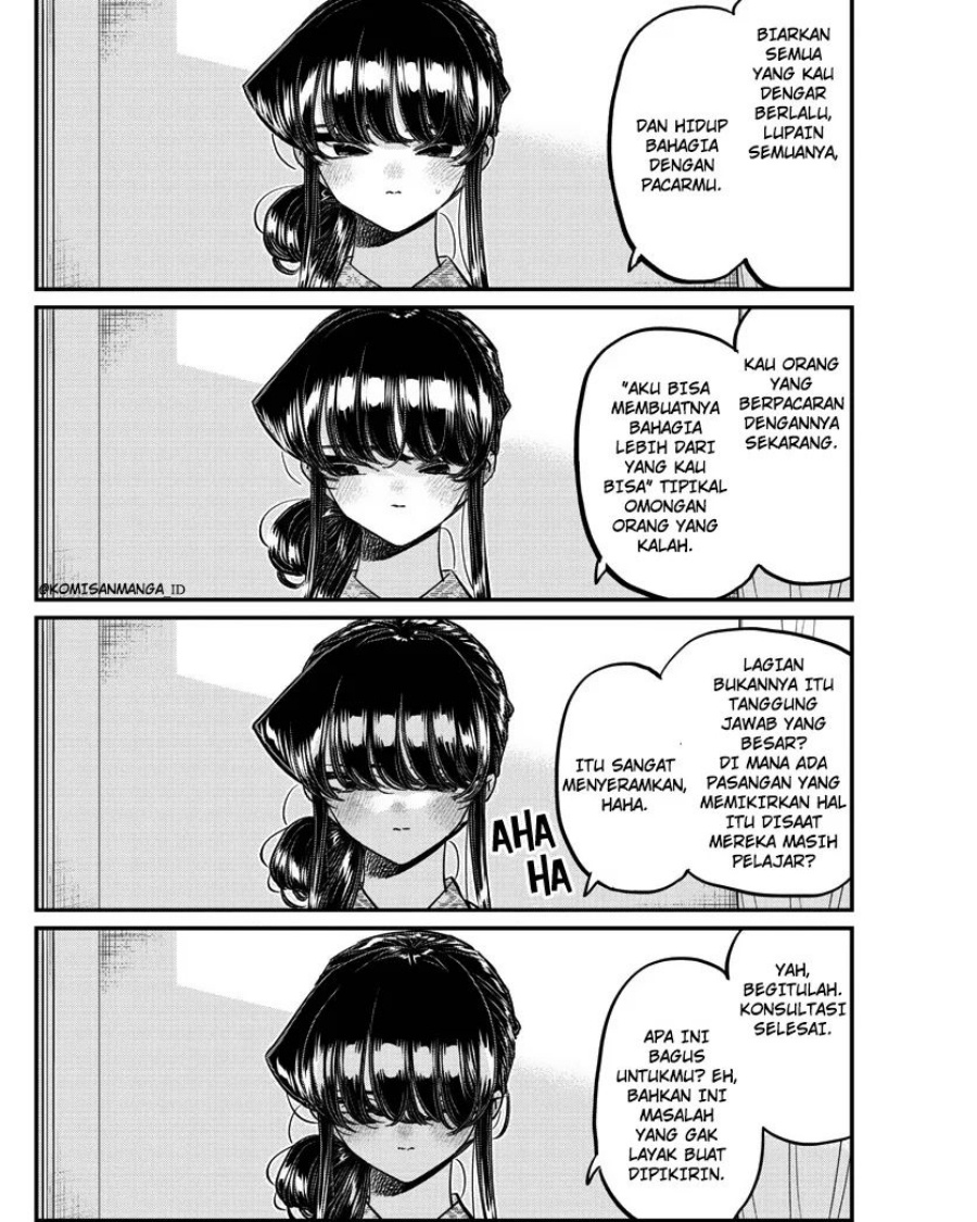 Komi-san wa Komyushou Desu Chapter 383 Gambar 8