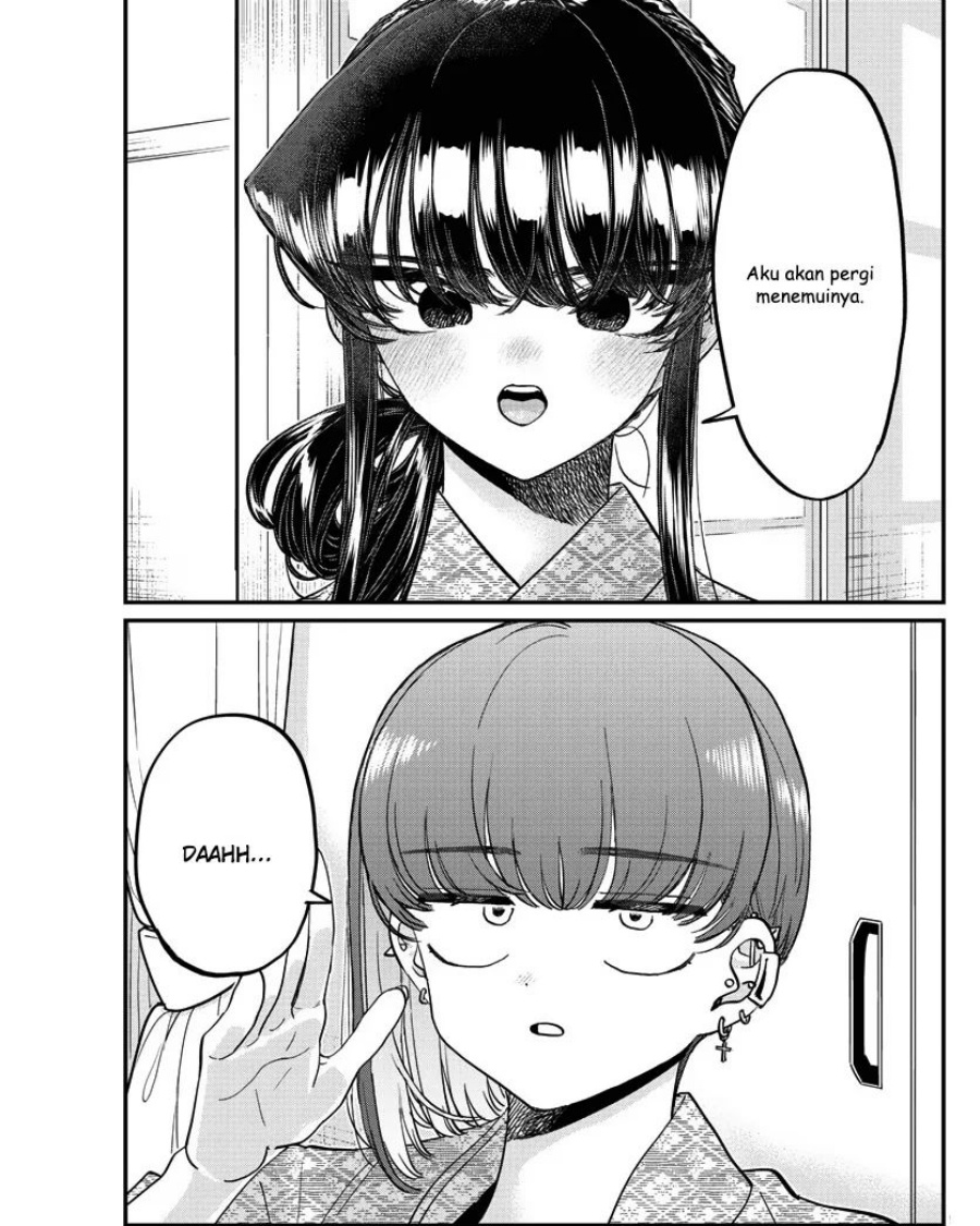 Komi-san wa Komyushou Desu Chapter 383 Gambar 9