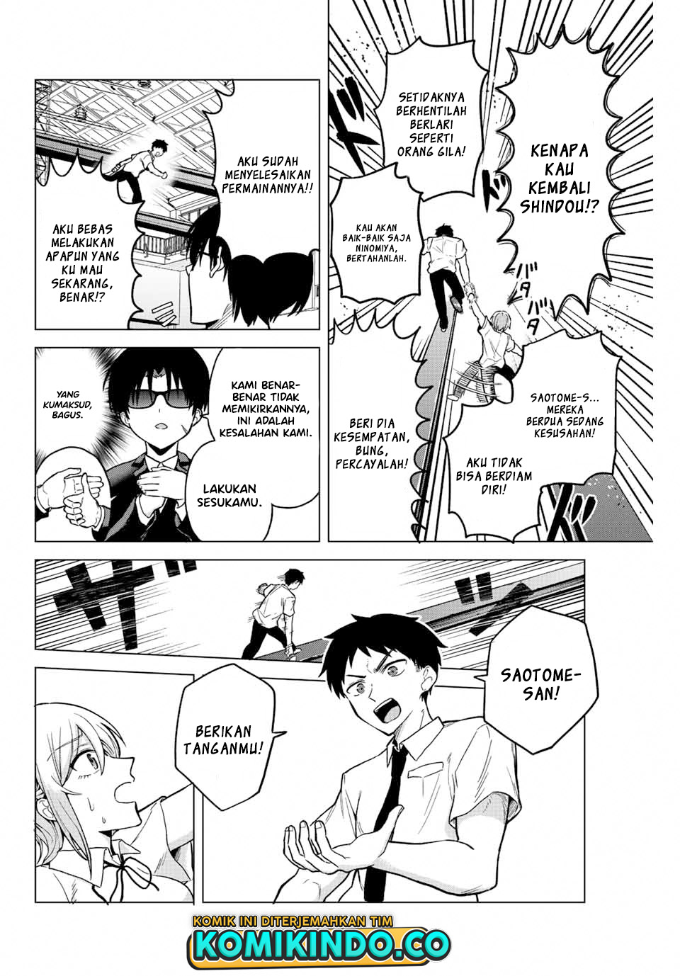 The Death Game Is All That Saotome-san Has Left Chapter 26 Gambar 9