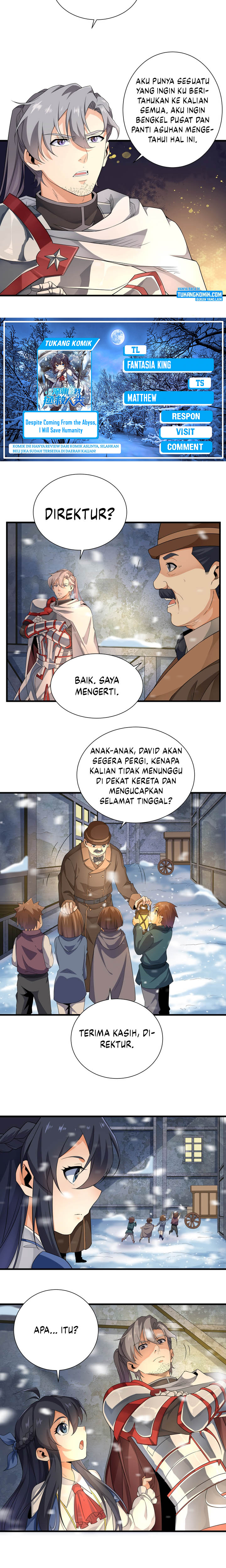 Despite Coming From the Abyss, I Will Save Humanity Chapter 17 Gambar 9