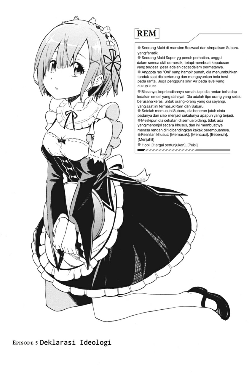 Re:Zero Kara Hajimeru Isekai Seikatsu – Daisanshou – Truth of Zero Chapter 5 Gambar 3