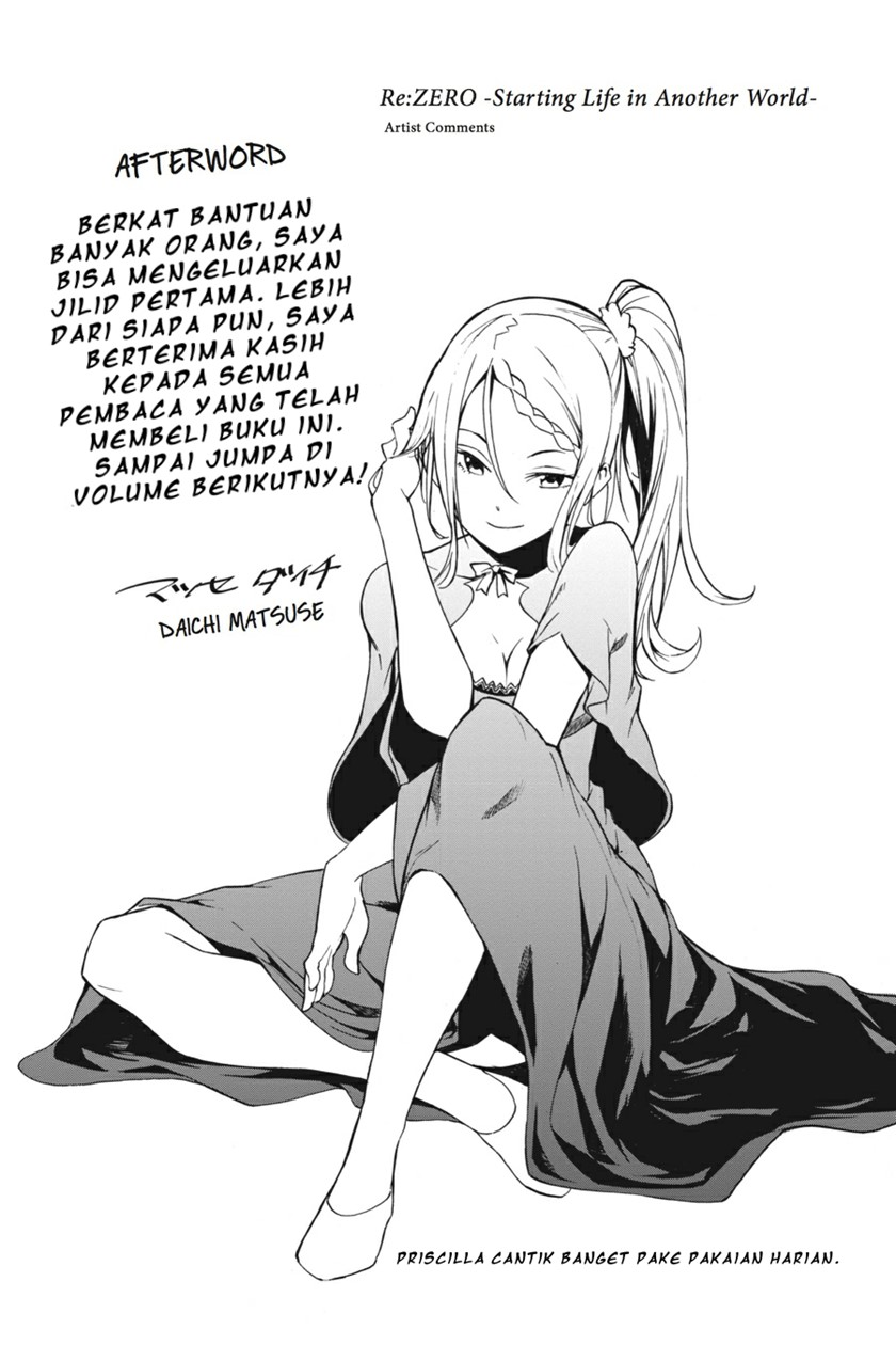 Re:Zero Kara Hajimeru Isekai Seikatsu – Daisanshou – Truth of Zero Chapter 5 Gambar 40