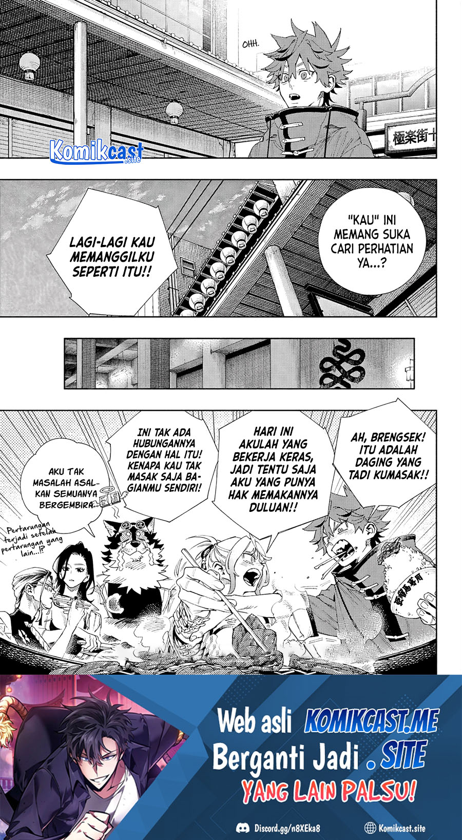 Gokurakugai Chapter 5 Gambar 35