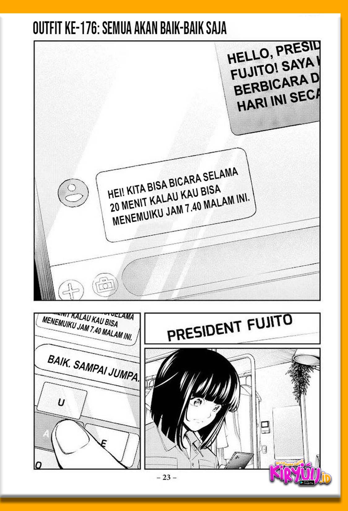 Baca Manga Runway de Waratte Chapter 176 Gambar 2