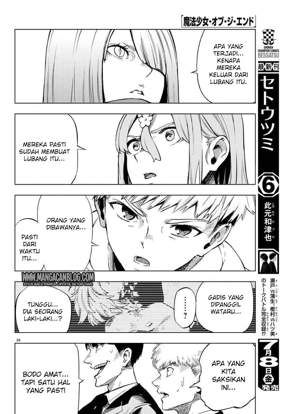 Mahou Shoujo of the End Chapter 36 Gambar 24