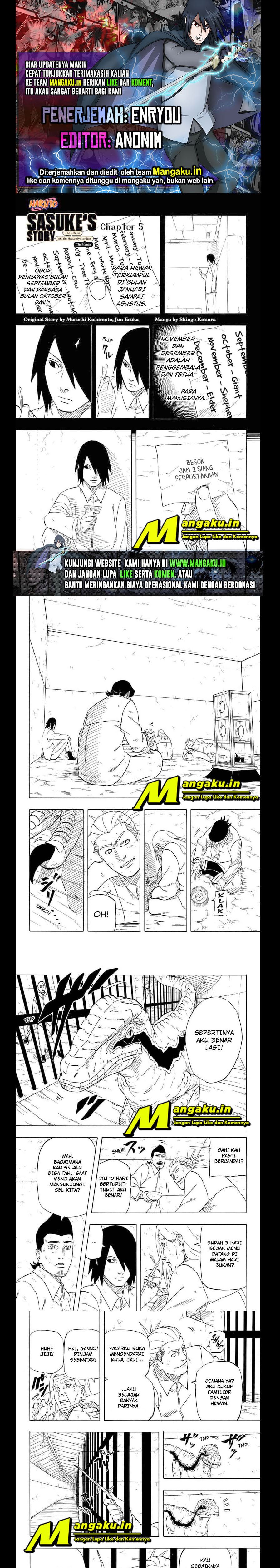 Baca Komik Naruto Sasuke’s Story The Uchiha And The Heavenly Stardust Chapter 5.1 Gambar 1