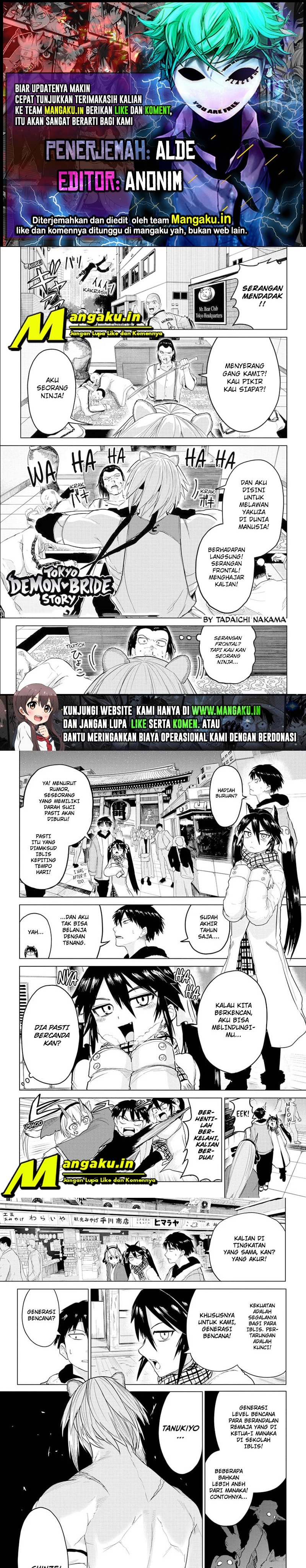 Baca Komik Dai Tokyo Oniyome-den Chapter 10 Gambar 1