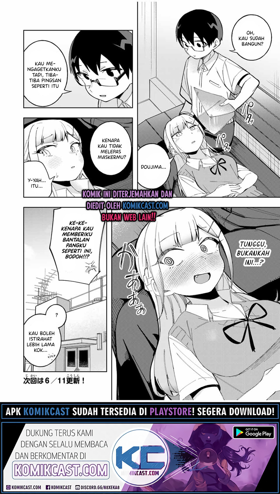 Doujima-kun wa Doujinai Chapter 23 Gambar 17