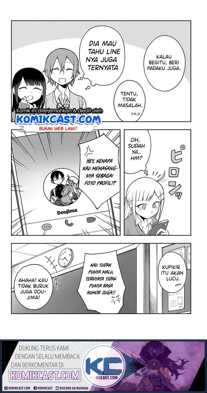 Doujima-kun wa Doujinai Chapter 2 Gambar 13