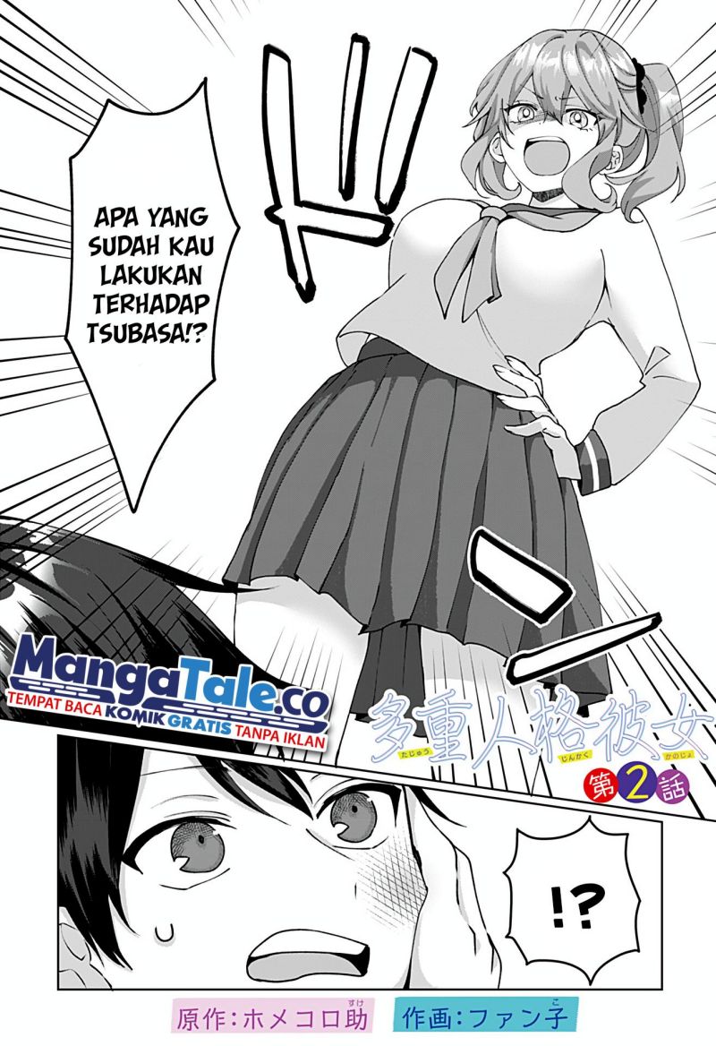 Baca Manga Tajuu Jinkaku Kanojo Chapter 2 Gambar 2