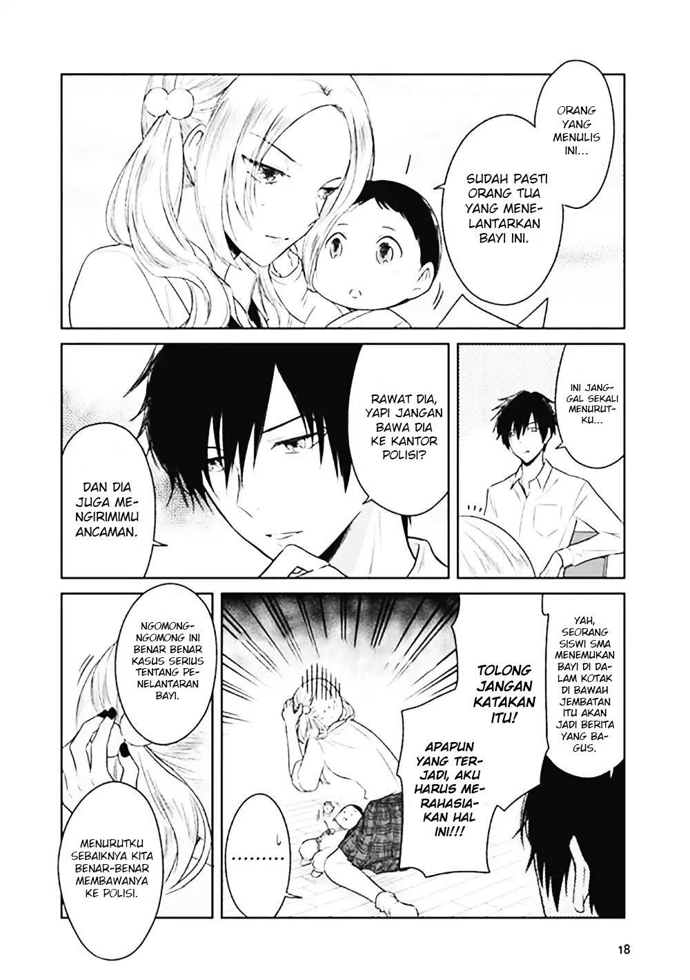 JK to Sutego no Akachan Chapter 1 Gambar 11