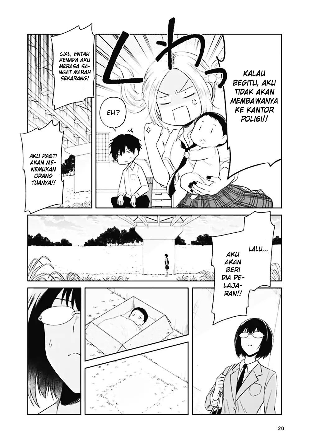 JK to Sutego no Akachan Chapter 1 Gambar 13