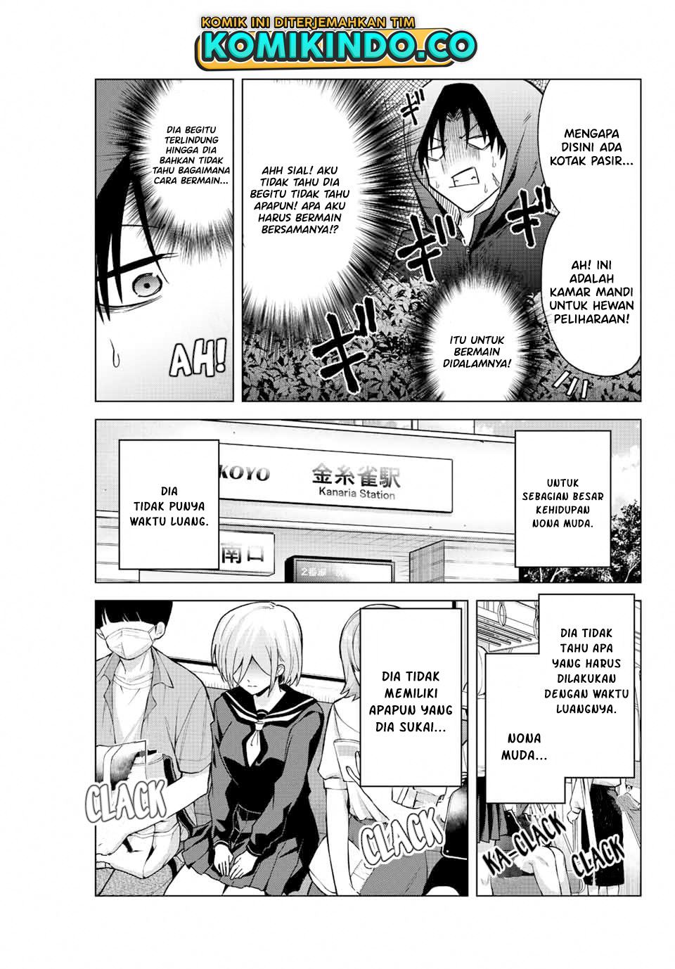 The Death Game Is All That Saotome-san Has Left Chapter 27 Gambar 10