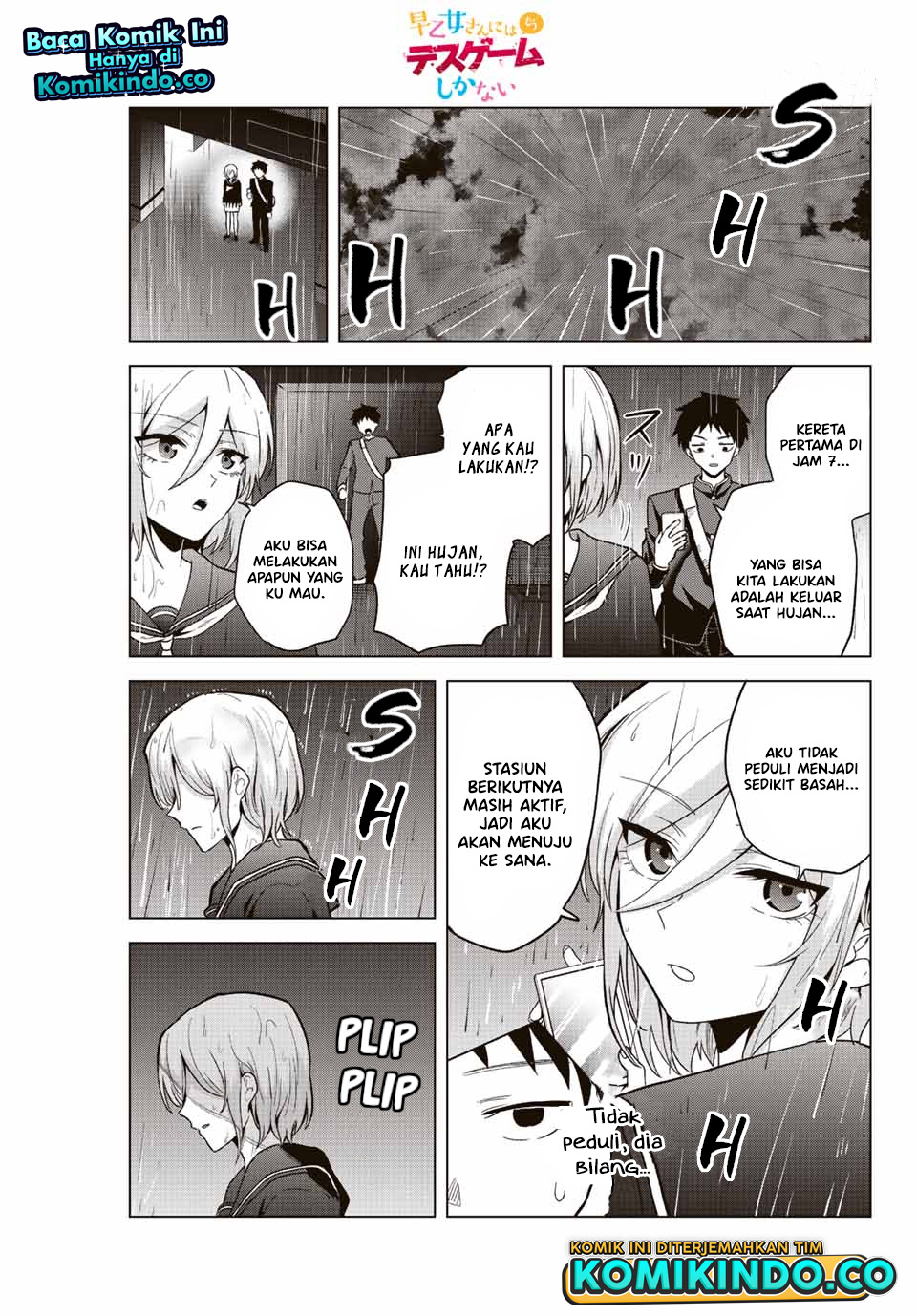 Baca Manga The Death Game Is All That Saotome-san Has Left Chapter 28 Gambar 2