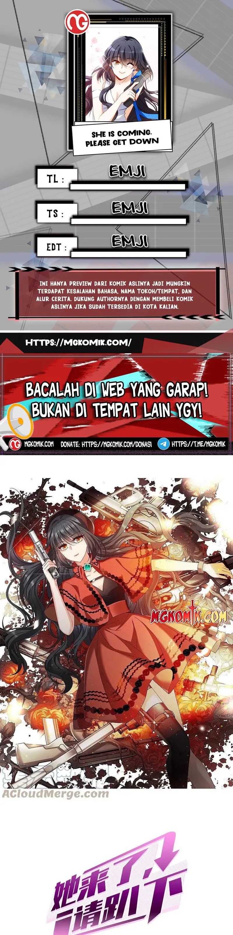 Baca Komik She Is Coming, Please Get Down! Chapter 99.2 Gambar 1