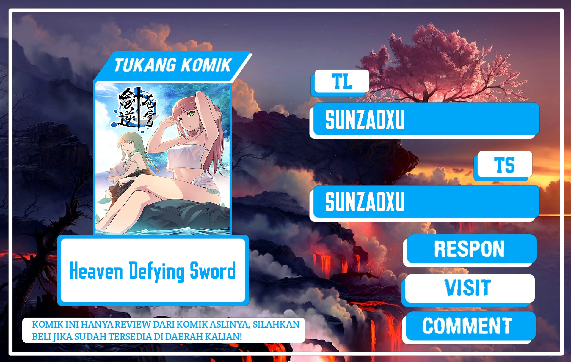 Baca Komik Heaven Defying Sword Chapter 295 Gambar 1