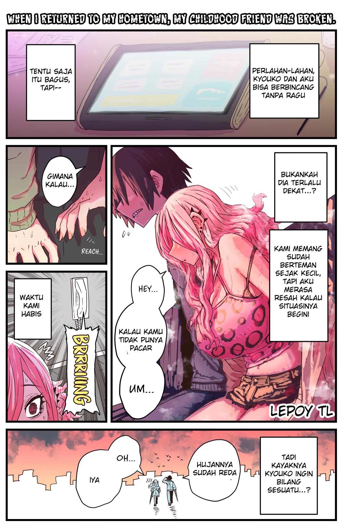 Baca Manga Jimoto ni Kaettekitara Osananajimi ga Kowareteta Chapter 8 Gambar 2