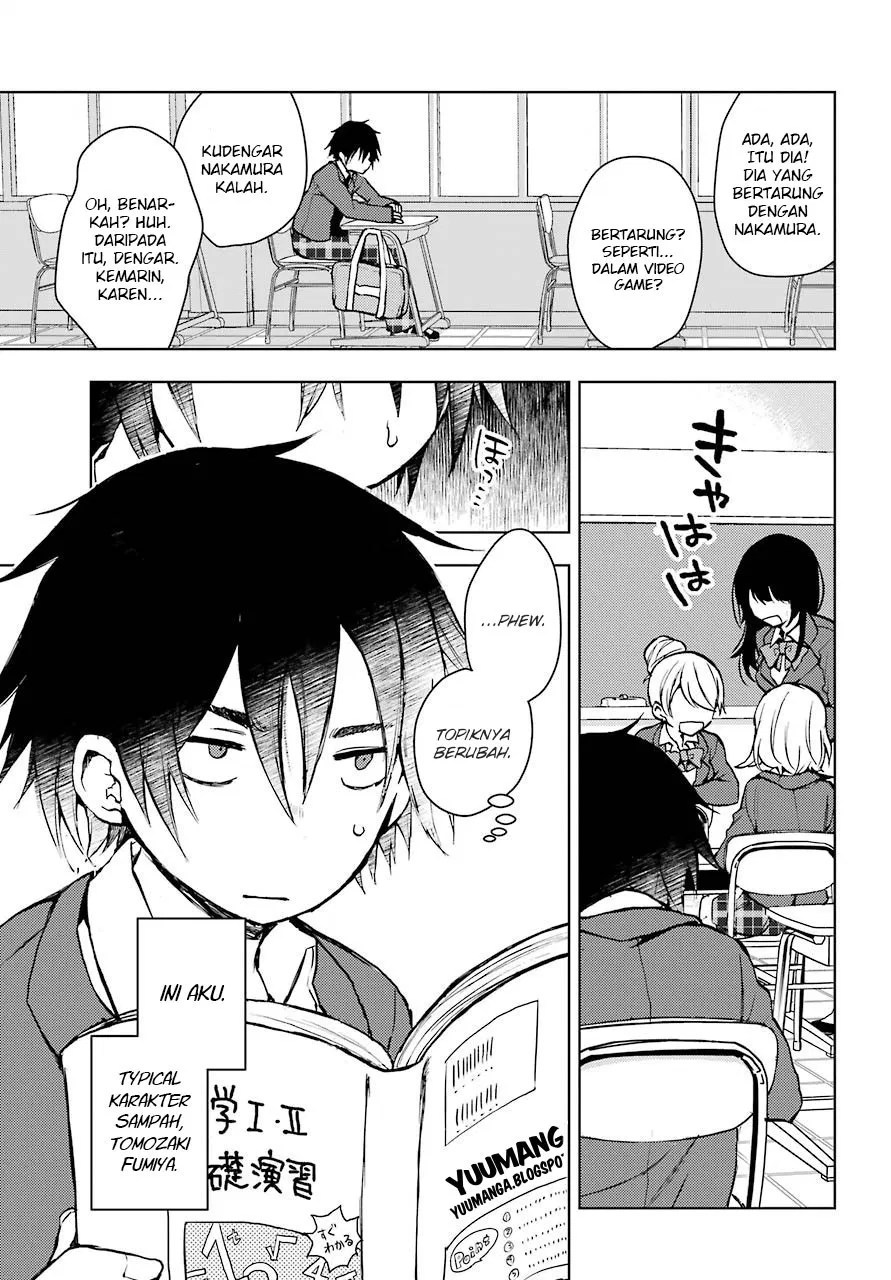 Jaku-chara Tomozaki-kun Chapter 1 Gambar 4