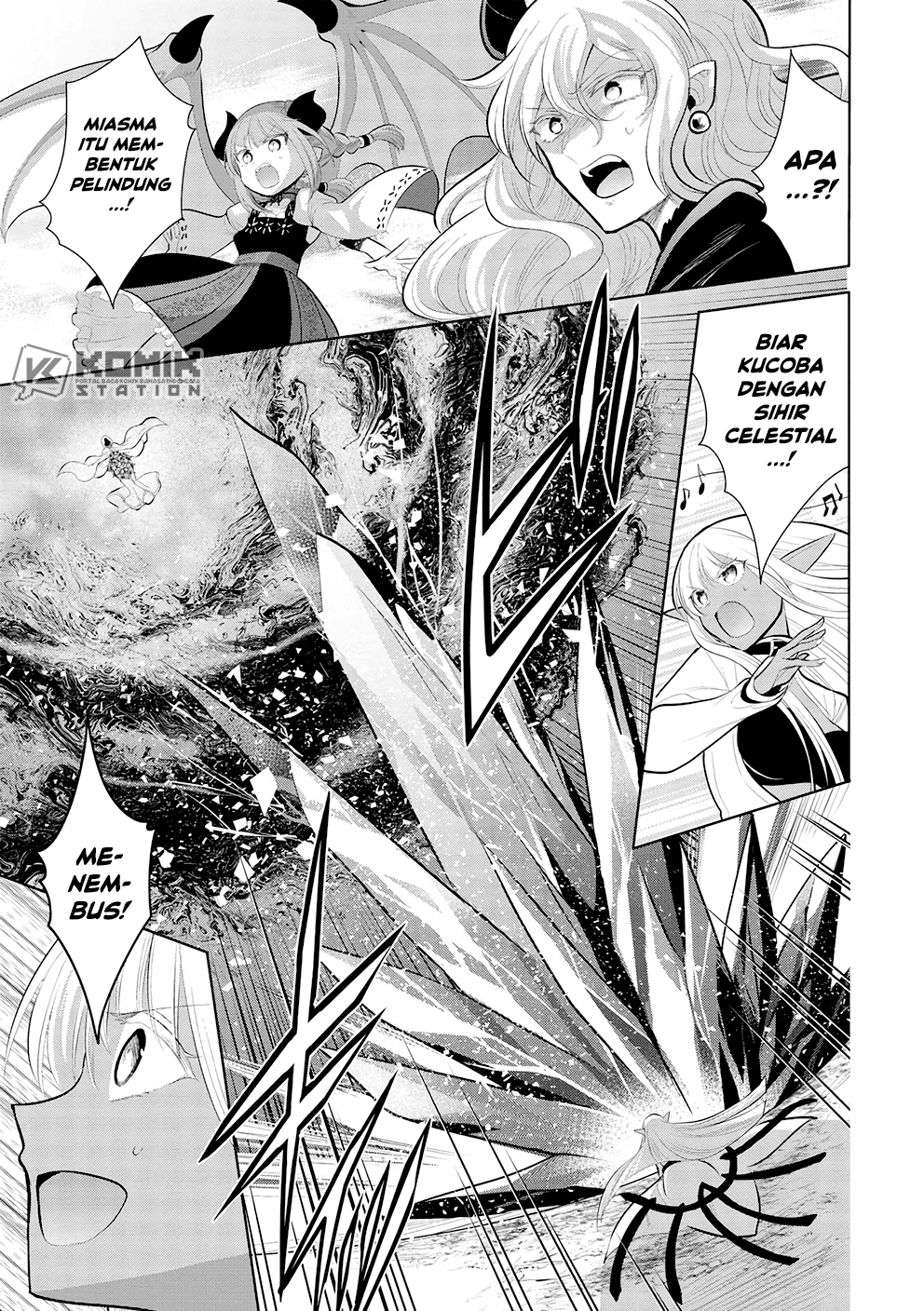 Maou no Ore ga Dorei Elf wo Yome ni Shitanda ga, Dou Medereba Ii? Chapter 48 Gambar 4