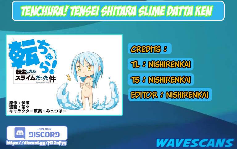 Baca Komik Tenchura! Tensei Shitara Slime Datta Ken Chapter 1 Gambar 1