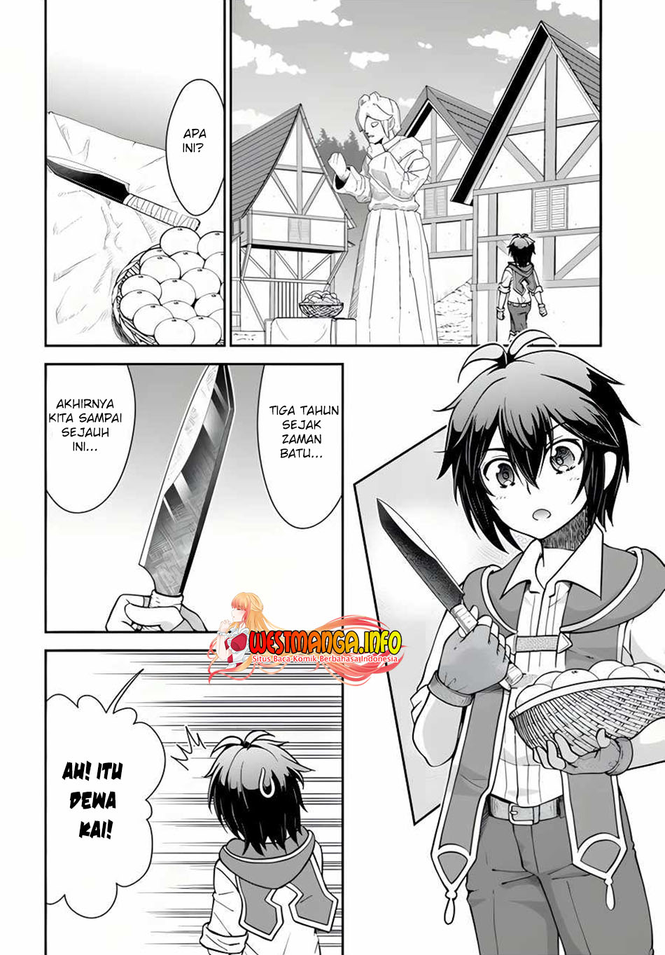 Tenohira Kaitakumura de Isekai Kenkouki ~Fueteku Yome-tachi to Nonbiri Mujintou Raifu~ Chapter 35 Gambar 11