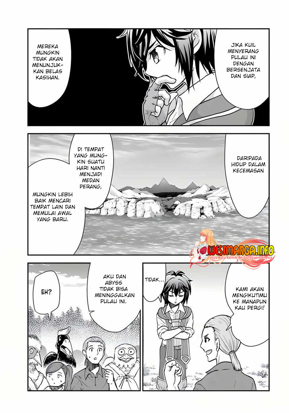 Tenohira Kaitakumura de Isekai Kenkouki ~Fueteku Yome-tachi to Nonbiri Mujintou Raifu~ Chapter 35 Gambar 14