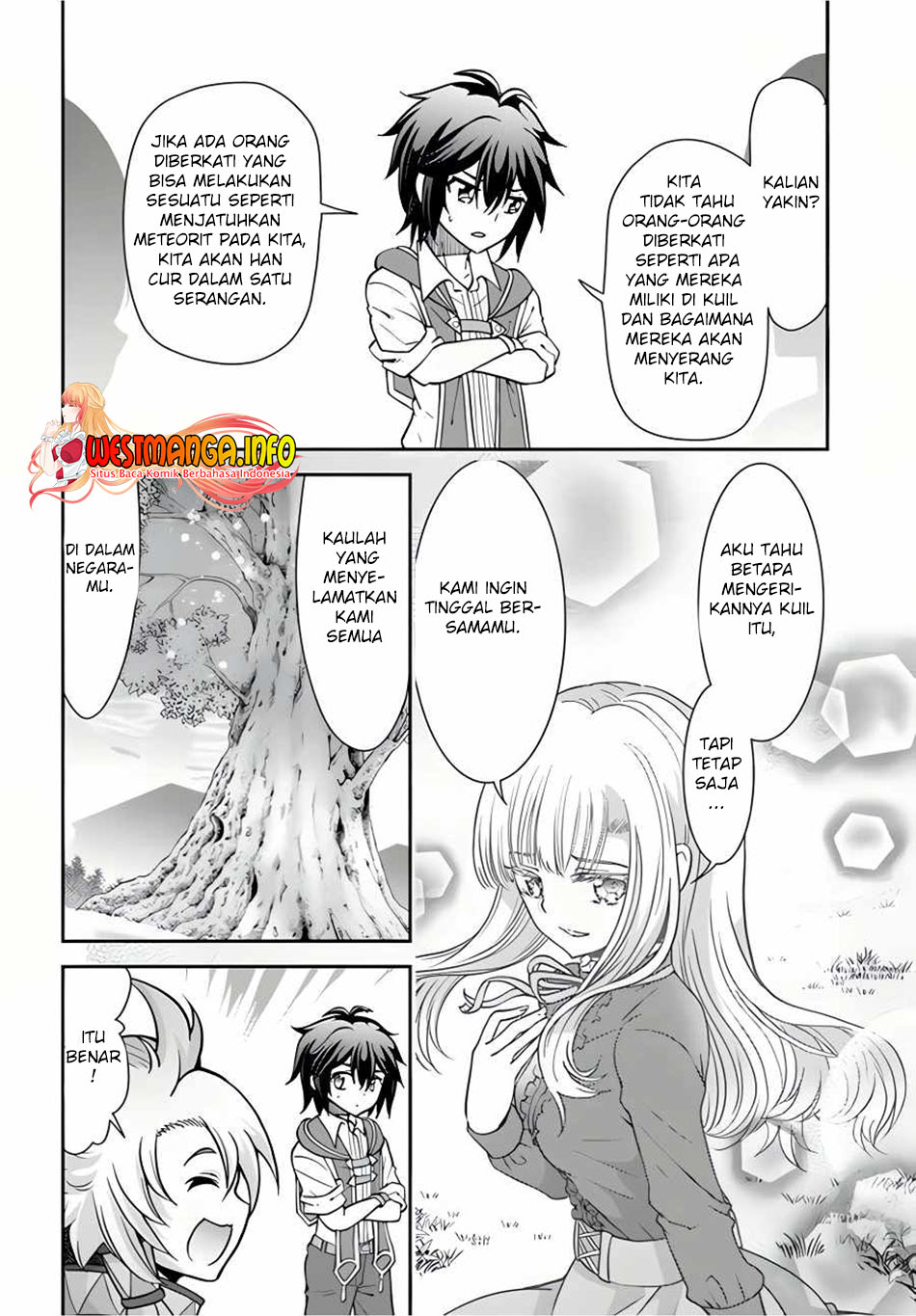 Tenohira Kaitakumura de Isekai Kenkouki ~Fueteku Yome-tachi to Nonbiri Mujintou Raifu~ Chapter 35 Gambar 19