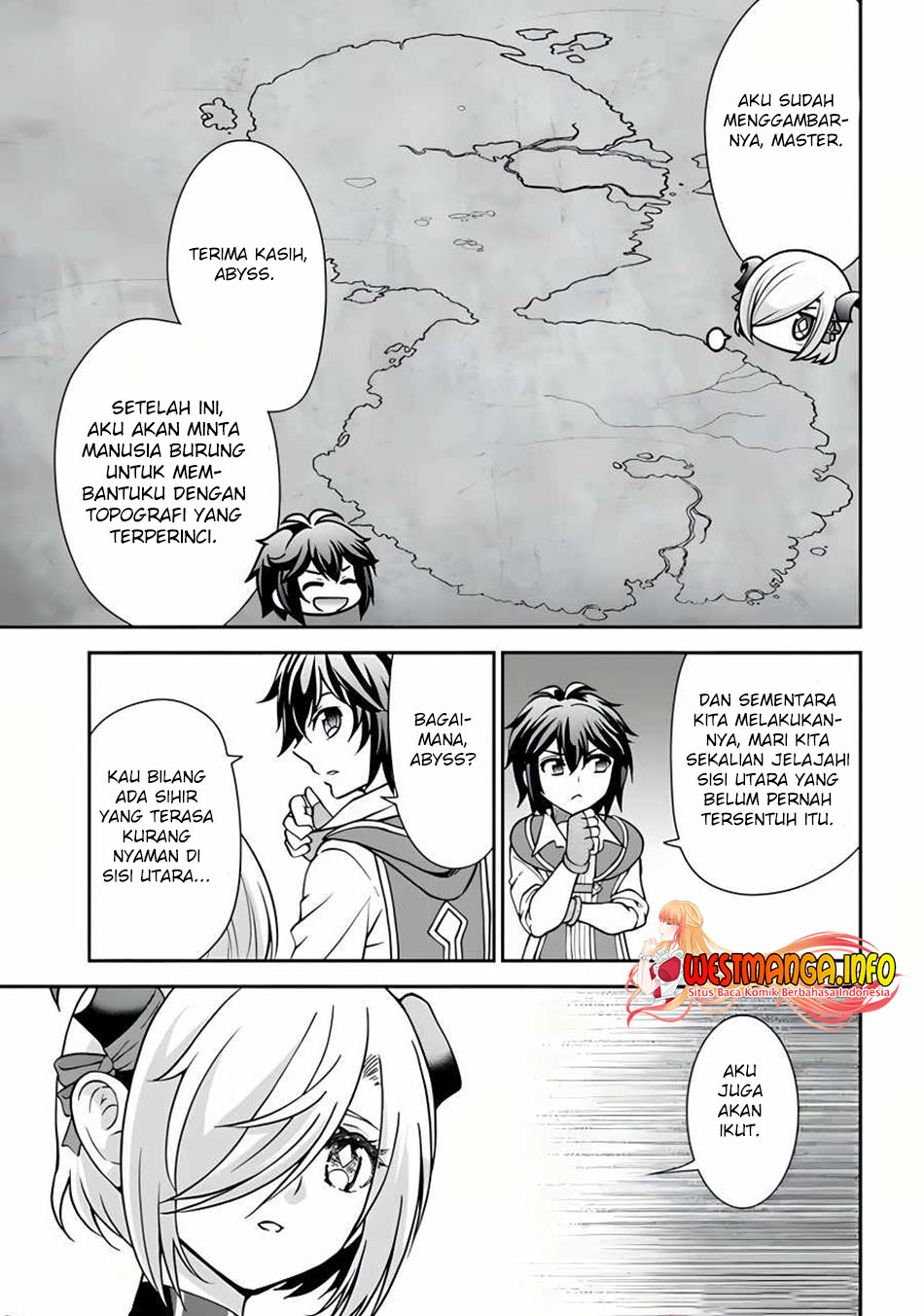 Tenohira Kaitakumura de Isekai Kenkouki ~Fueteku Yome-tachi to Nonbiri Mujintou Raifu~ Chapter 35 Gambar 26