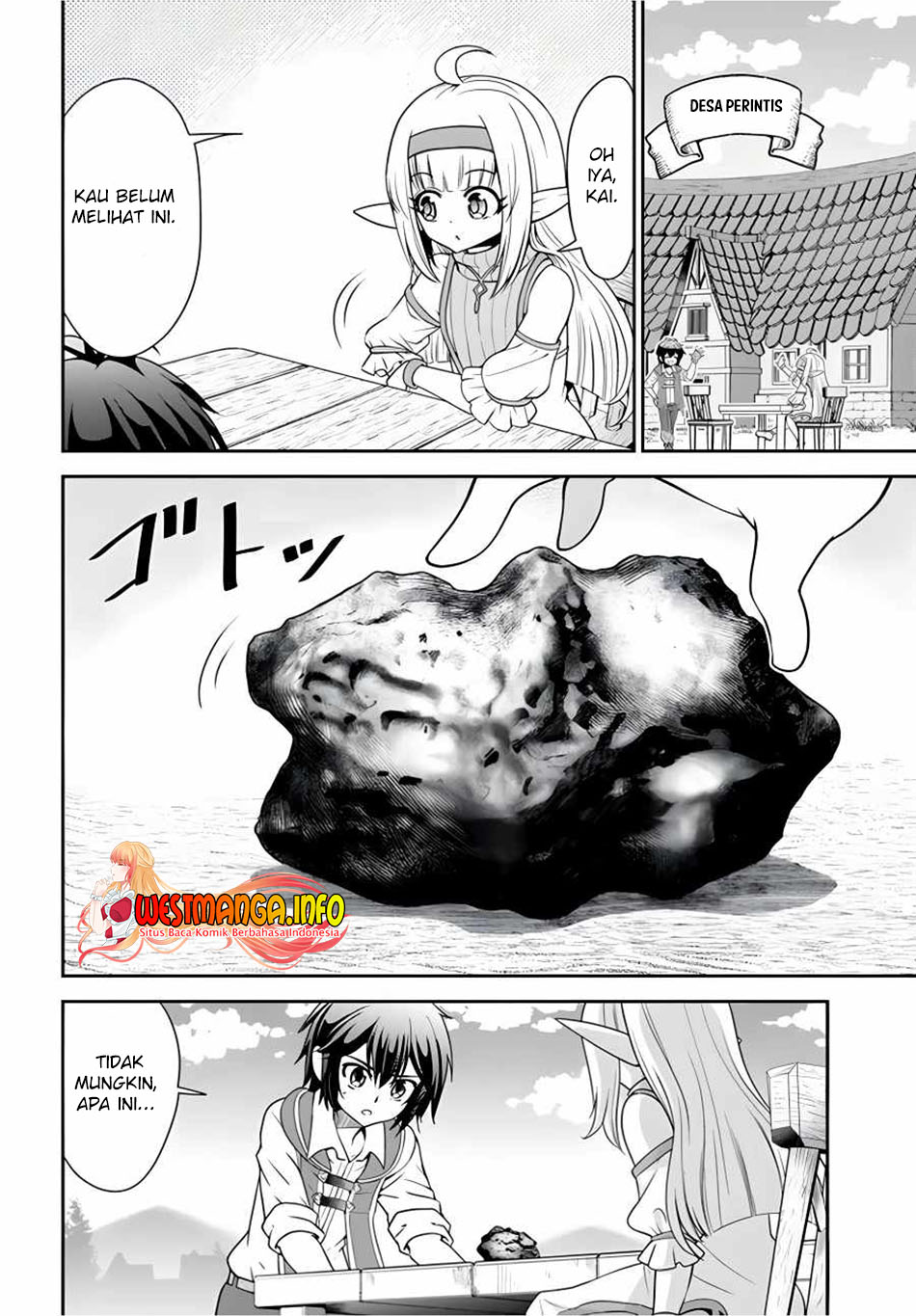 Tenohira Kaitakumura de Isekai Kenkouki ~Fueteku Yome-tachi to Nonbiri Mujintou Raifu~ Chapter 34 Gambar 10