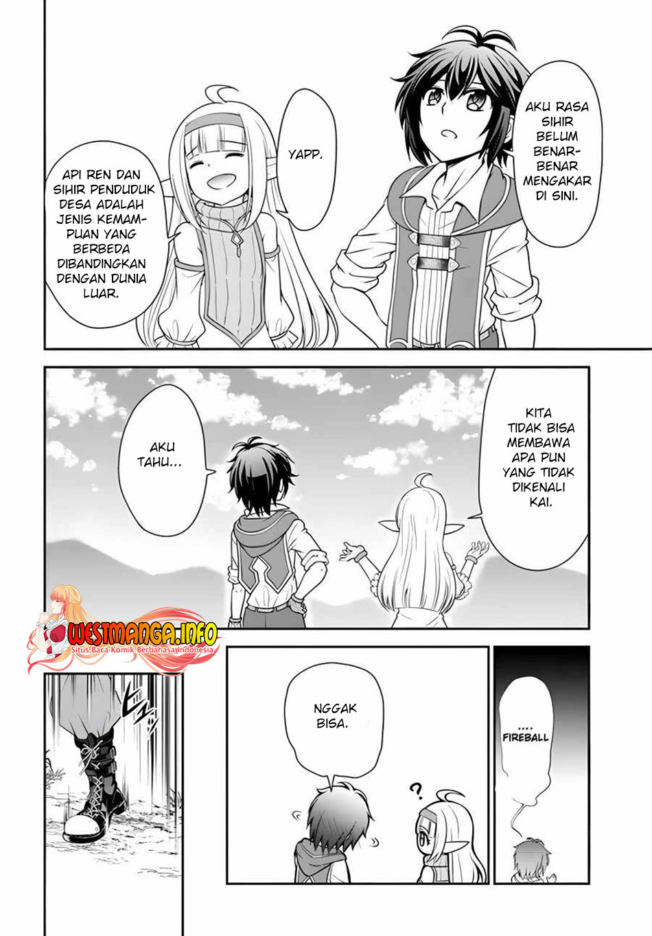 Tenohira Kaitakumura de Isekai Kenkouki ~Fueteku Yome-tachi to Nonbiri Mujintou Raifu~ Chapter 34 Gambar 17