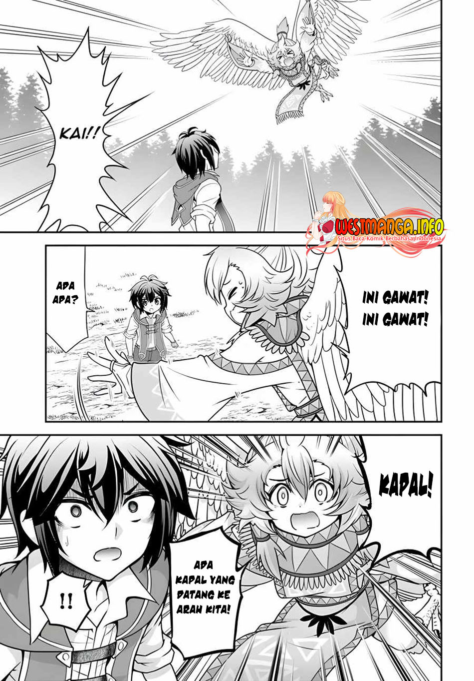 Tenohira Kaitakumura de Isekai Kenkouki ~Fueteku Yome-tachi to Nonbiri Mujintou Raifu~ Chapter 34 Gambar 18