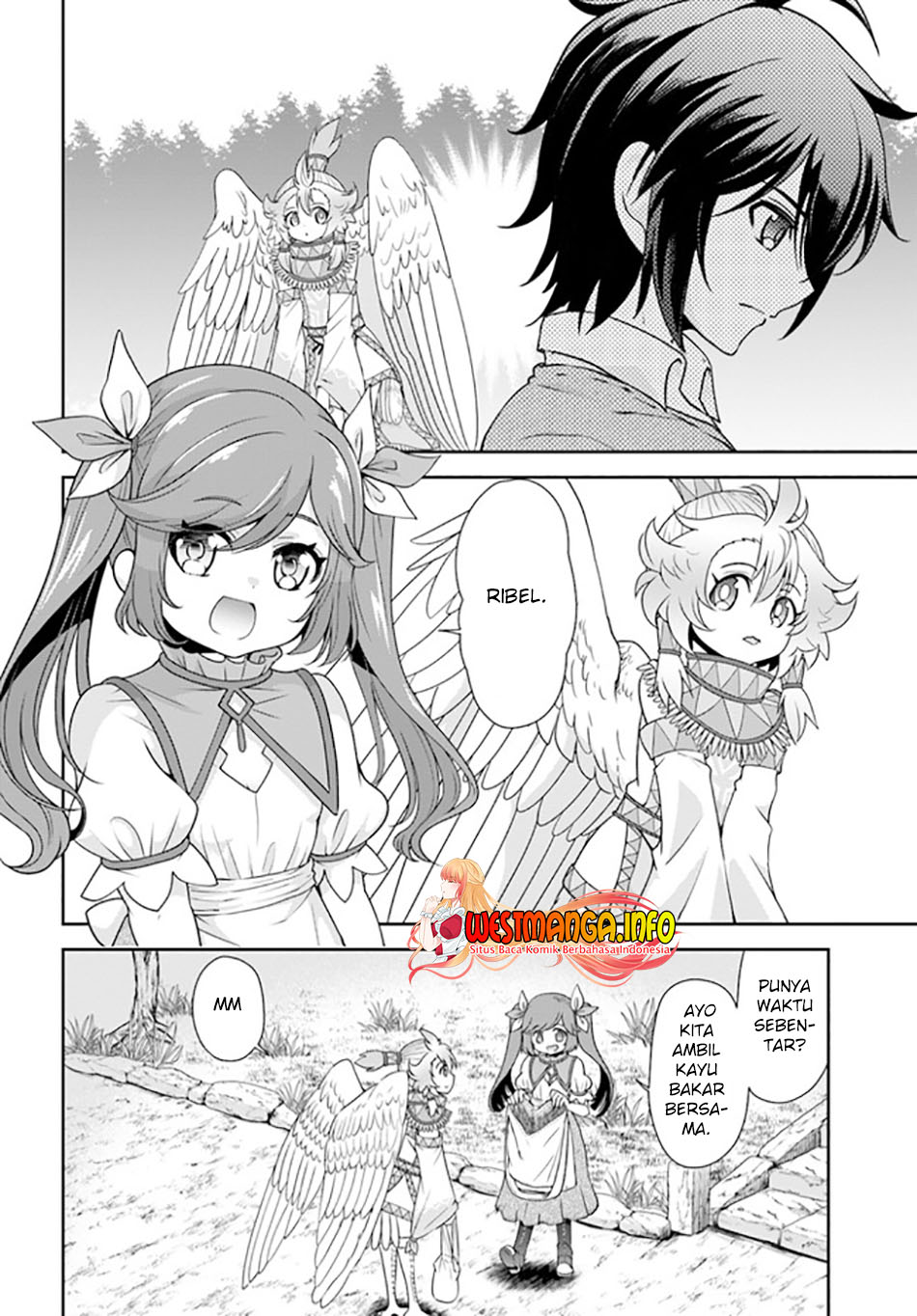 Tenohira Kaitakumura de Isekai Kenkouki ~Fueteku Yome-tachi to Nonbiri Mujintou Raifu~ Chapter 33 Gambar 7