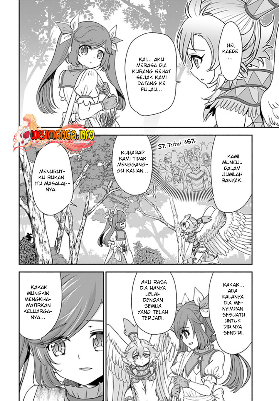 Tenohira Kaitakumura de Isekai Kenkouki ~Fueteku Yome-tachi to Nonbiri Mujintou Raifu~ Chapter 33 Gambar 9