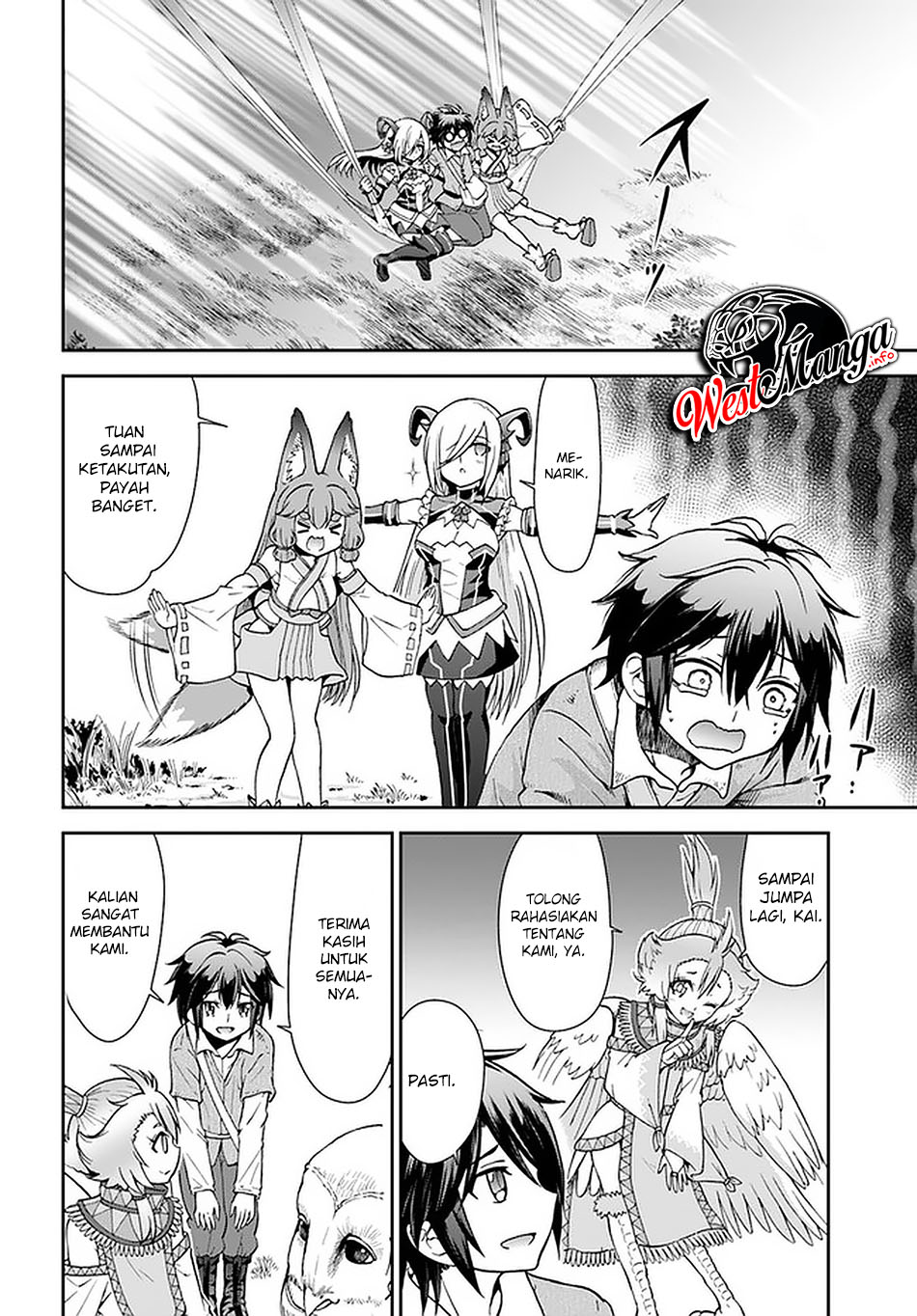 Tenohira Kaitakumura de Isekai Kenkouki ~Fueteku Yome-tachi to Nonbiri Mujintou Raifu~ Chapter 26 Gambar 20