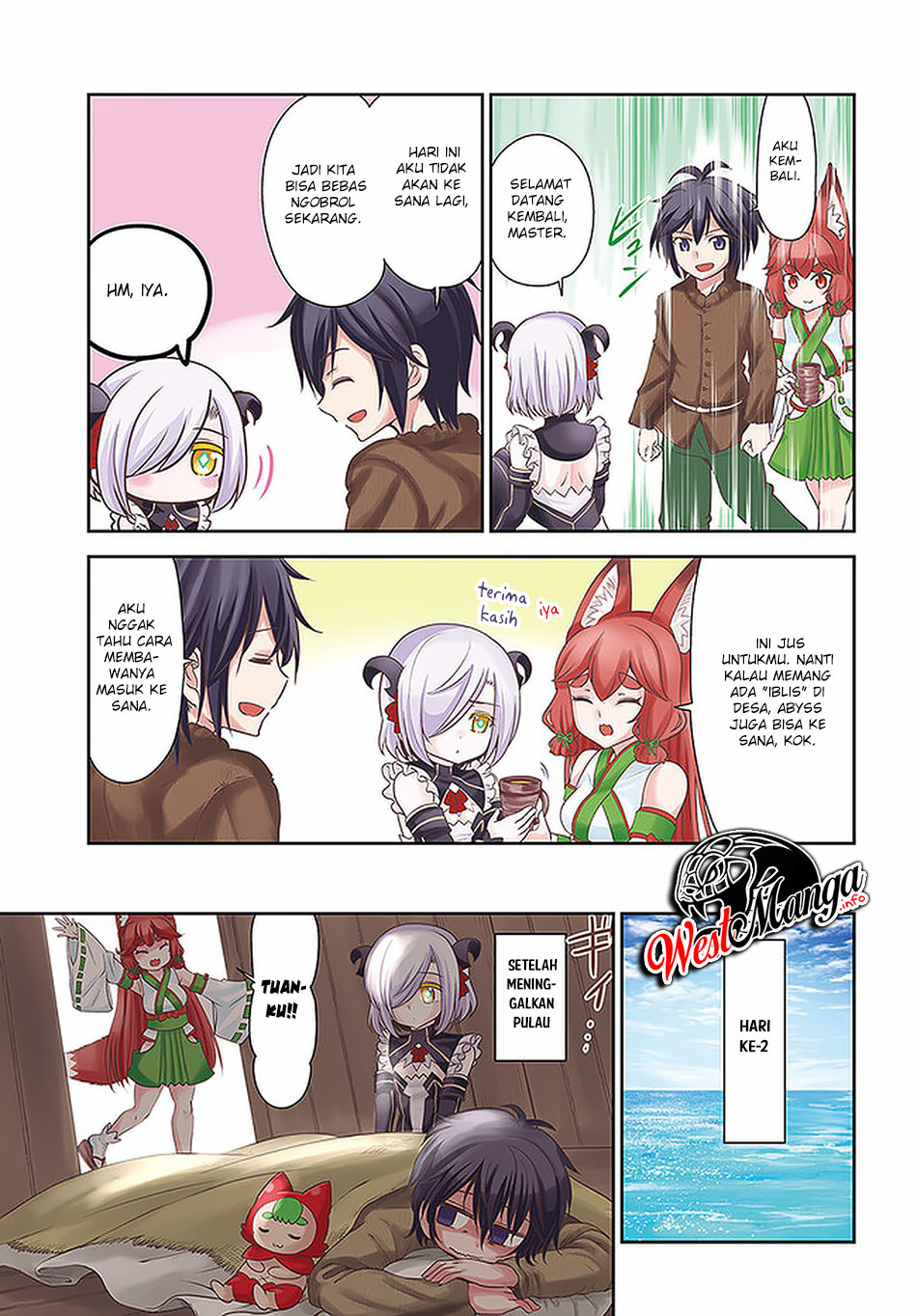 Tenohira Kaitakumura de Isekai Kenkouki ~Fueteku Yome-tachi to Nonbiri Mujintou Raifu~ Chapter 25 Gambar 5