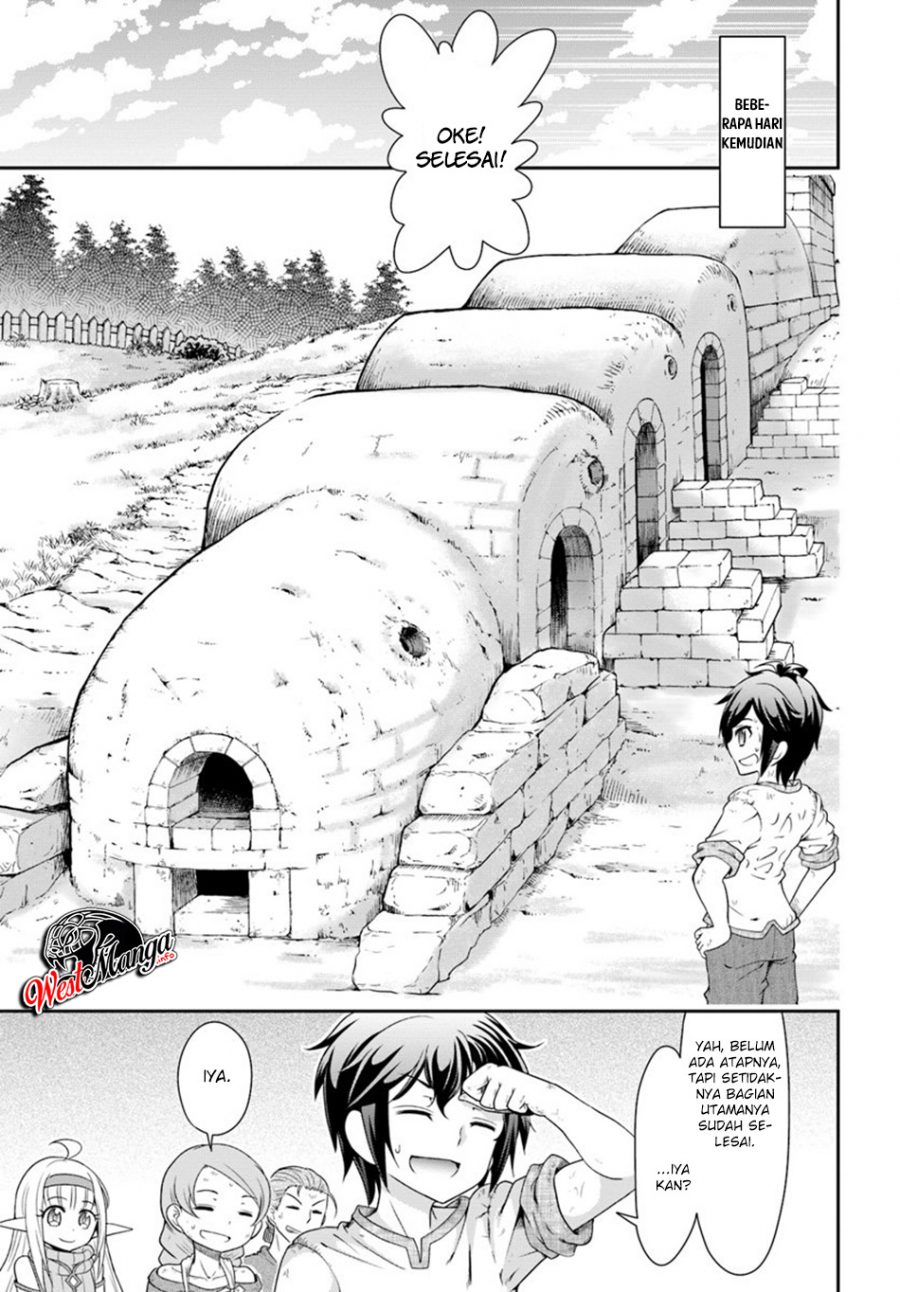 Tenohira Kaitakumura de Isekai Kenkouki ~Fueteku Yome-tachi to Nonbiri Mujintou Raifu~ Chapter 18 Gambar 14