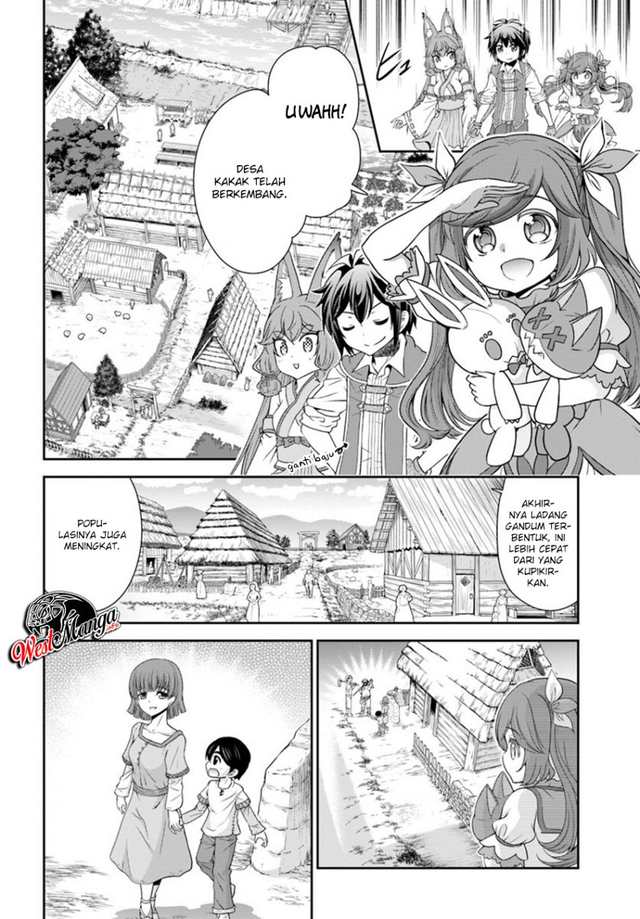 Tenohira Kaitakumura de Isekai Kenkouki ~Fueteku Yome-tachi to Nonbiri Mujintou Raifu~ Chapter 18 Gambar 17