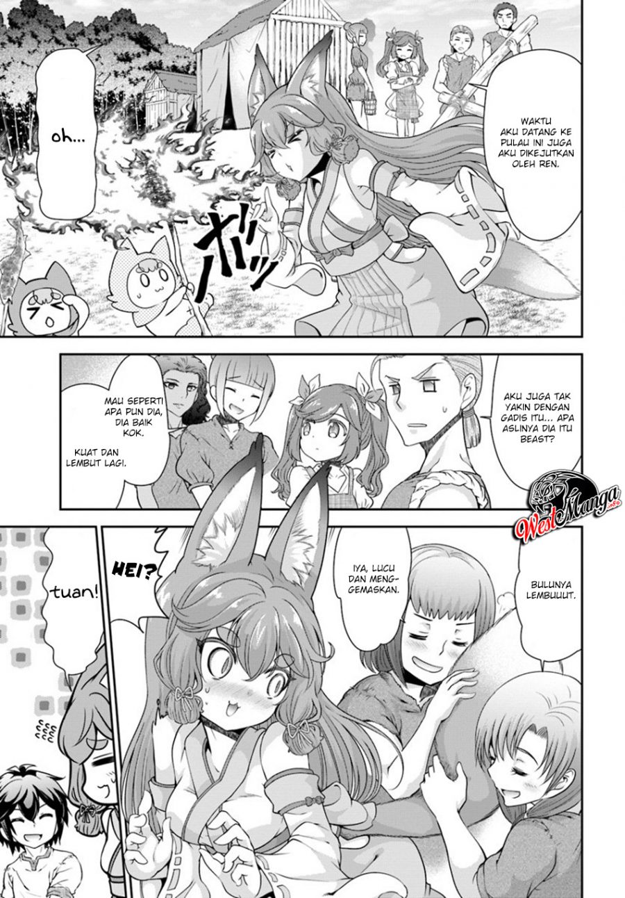 Tenohira Kaitakumura de Isekai Kenkouki ~Fueteku Yome-tachi to Nonbiri Mujintou Raifu~ Chapter 17 Gambar 5