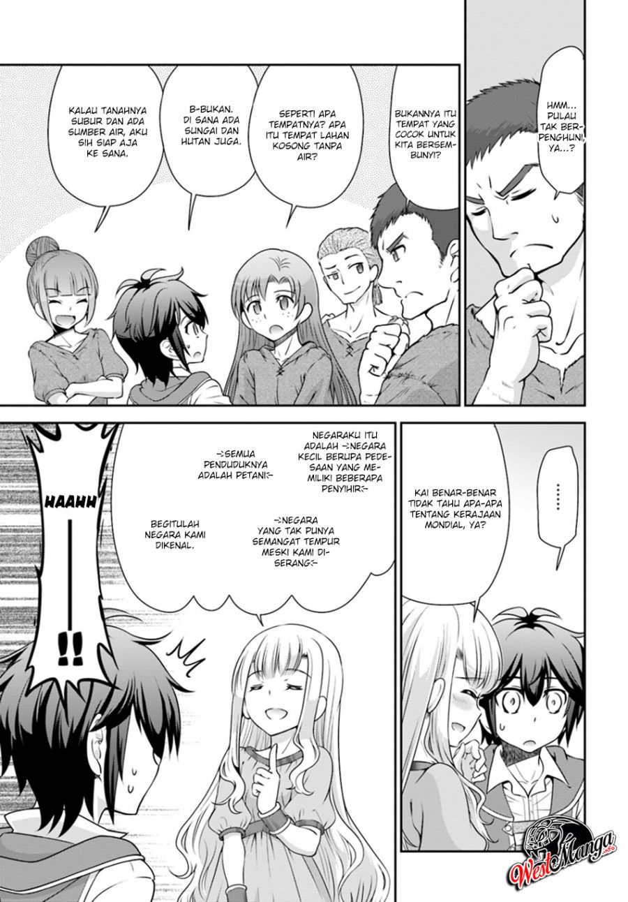 Tenohira Kaitakumura de Isekai Kenkouki ~Fueteku Yome-tachi to Nonbiri Mujintou Raifu~ Chapter 16 Gambar 20