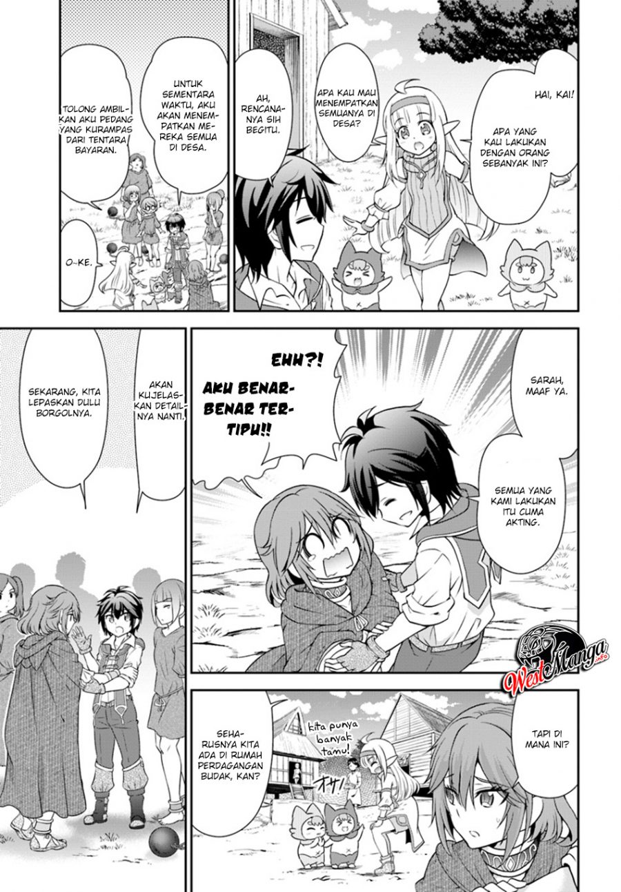 Tenohira Kaitakumura de Isekai Kenkouki ~Fueteku Yome-tachi to Nonbiri Mujintou Raifu~ Chapter 14 Gambar 25