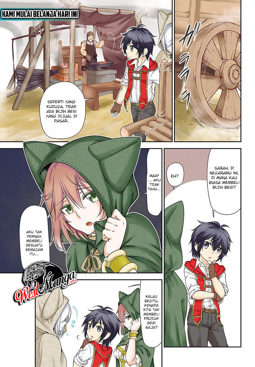 Baca Manga Tenohira Kaitakumura de Isekai Kenkouki ~Fueteku Yome-tachi to Nonbiri Mujintou Raifu~ Chapter 13 Gambar 2