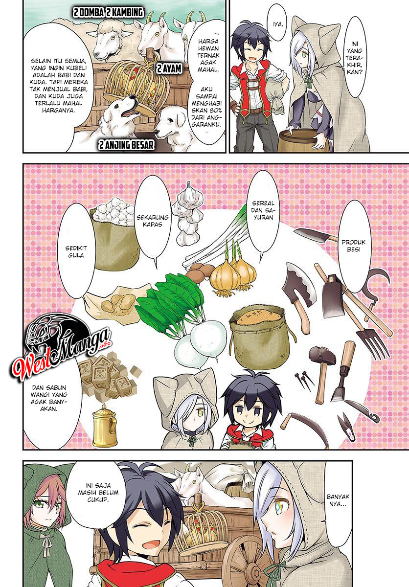 Tenohira Kaitakumura de Isekai Kenkouki ~Fueteku Yome-tachi to Nonbiri Mujintou Raifu~ Chapter 13 Gambar 6