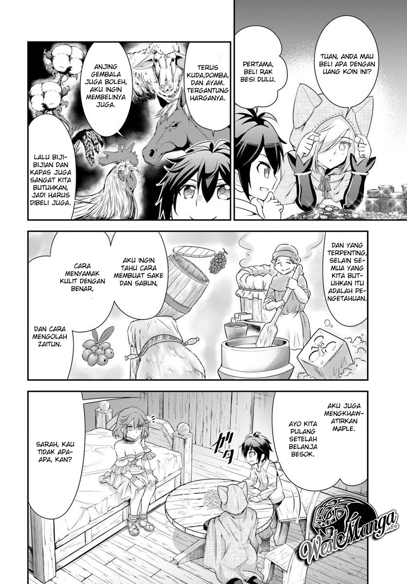 Tenohira Kaitakumura de Isekai Kenkouki ~Fueteku Yome-tachi to Nonbiri Mujintou Raifu~ Chapter 12 Gambar 6