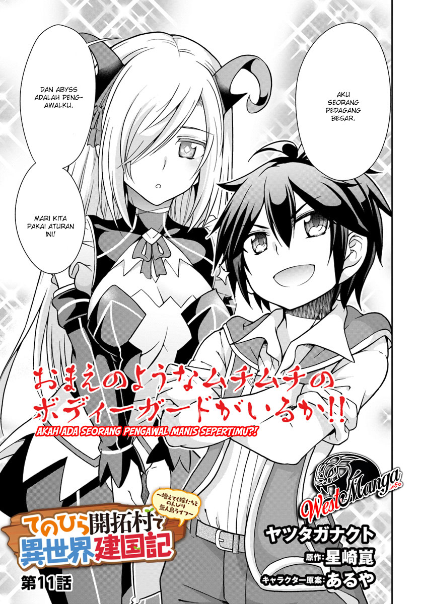 Tenohira Kaitakumura de Isekai Kenkouki ~Fueteku Yome-tachi to Nonbiri Mujintou Raifu~ Chapter 11 Gambar 4