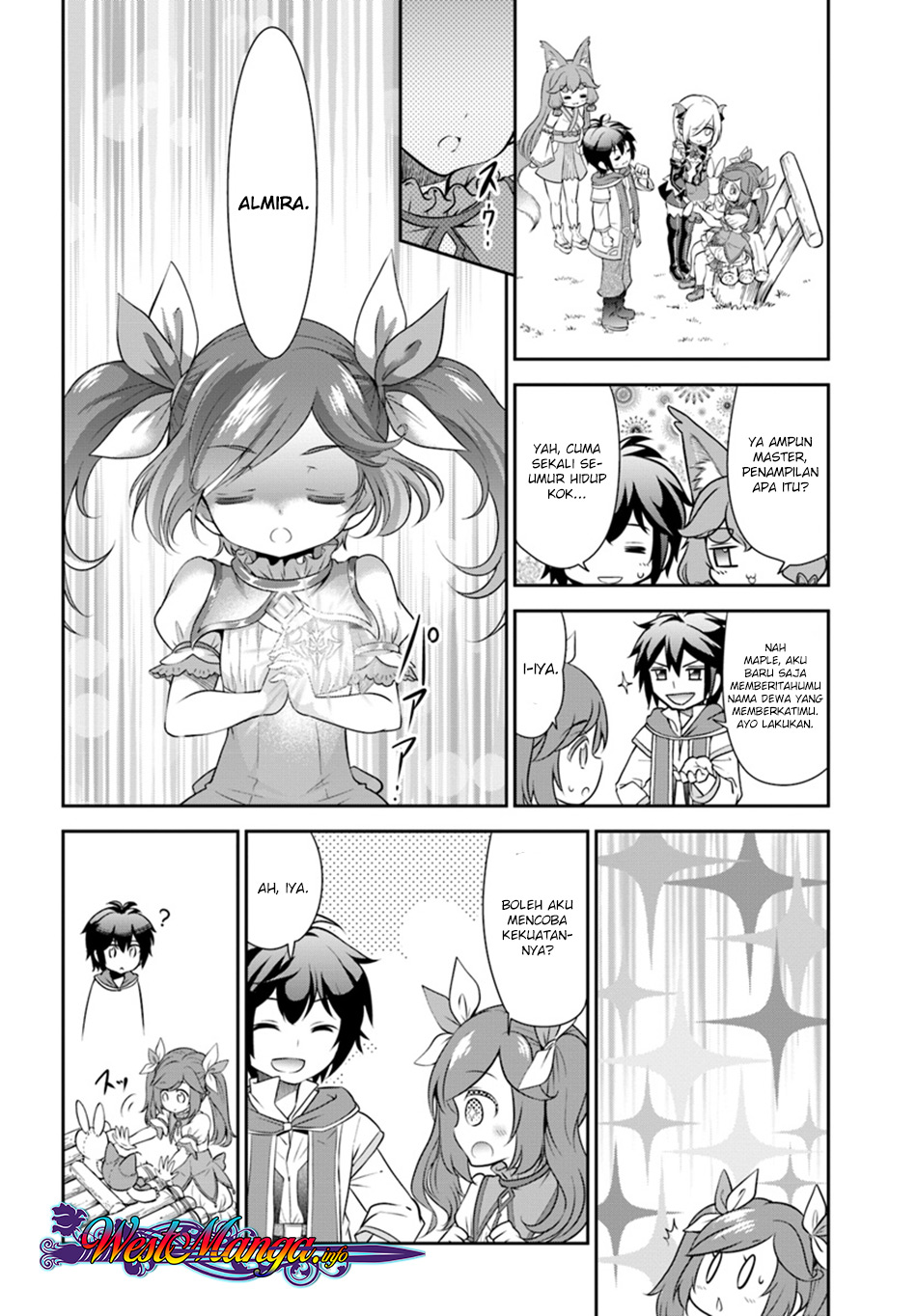 Tenohira Kaitakumura de Isekai Kenkouki ~Fueteku Yome-tachi to Nonbiri Mujintou Raifu~ Chapter 9 Gambar 27